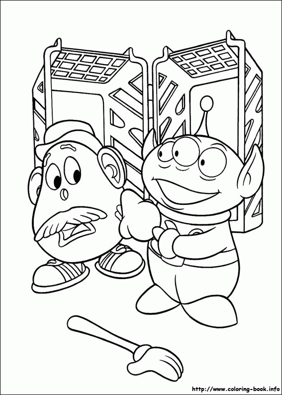 Toy Story kolorowanki